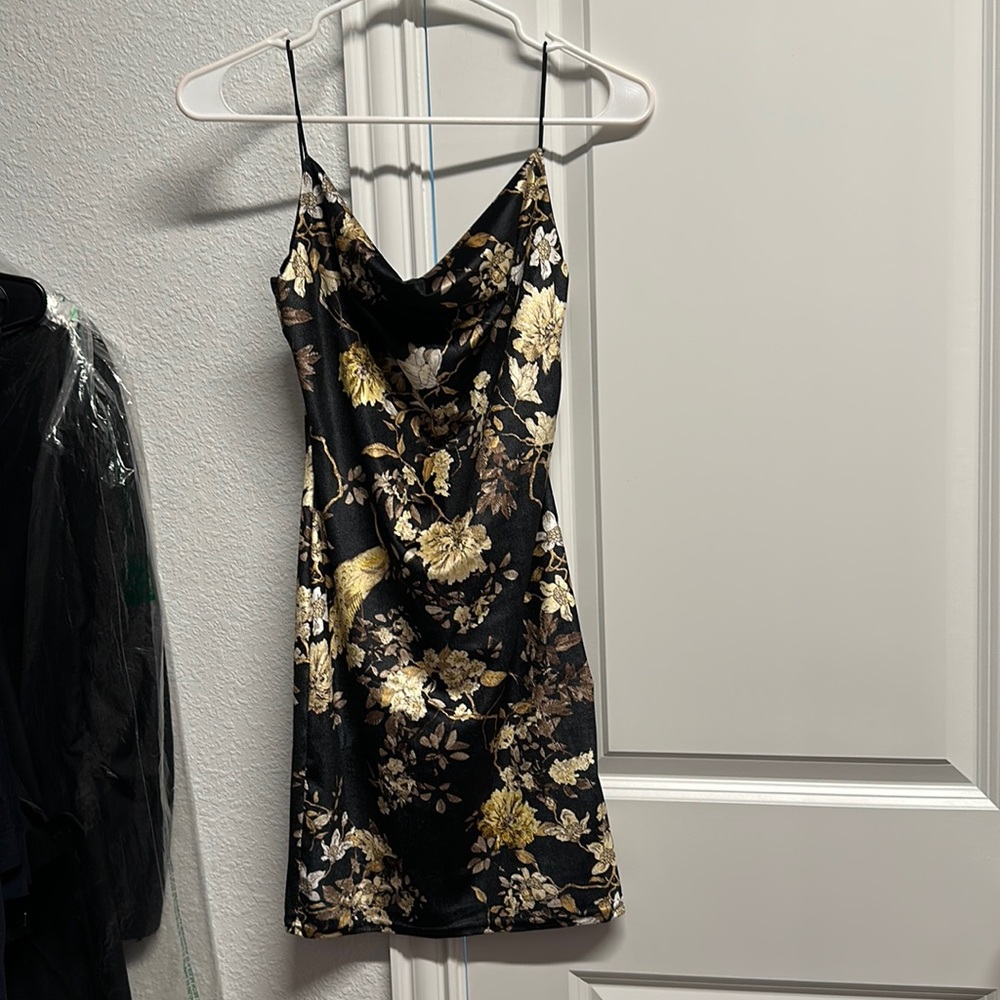 Pretty little thing suede feel mini dress size 0